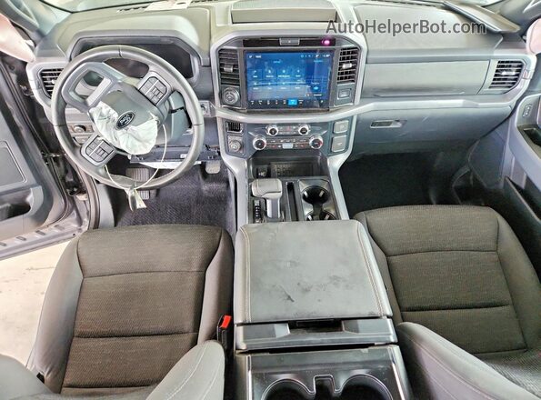 1FTFW3LD8SFA77644 2025 FORD F150 Серый Вид панели приборов