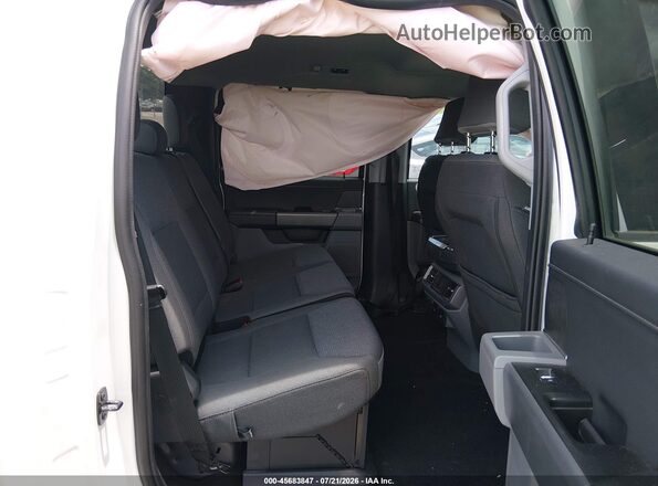 1FTFW3LD8SFB00582 2025 FORD F150 White Vista de la etiqueta del VIN