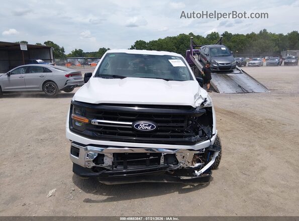 1FTFW3LD8SFB00582 2025 FORD F150 White Vista del cuadro de instrumentos