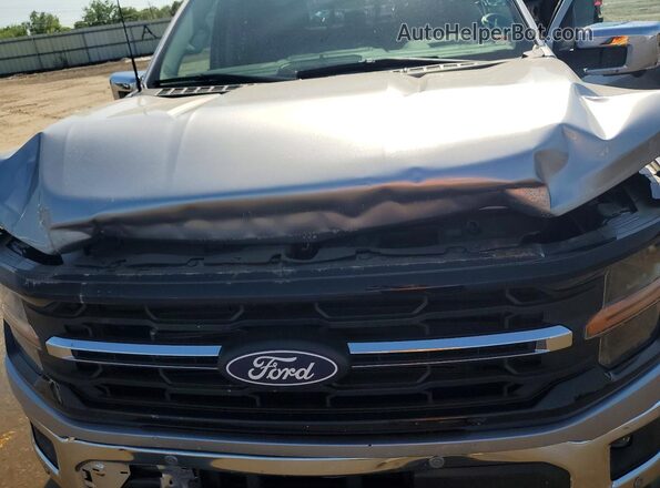 1FTFW3LD8SFC61689 2025 FORD F150 Silver Вид задньої частини салону