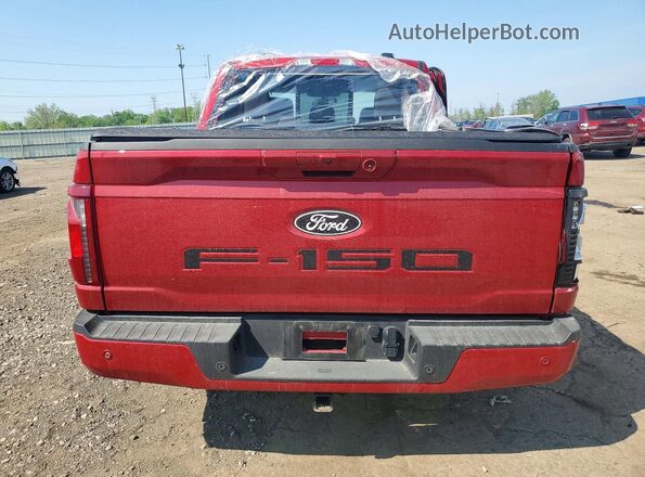 1FTFW3LD9SFC31326 2025 FORD F150 Red Հետևի տեսք