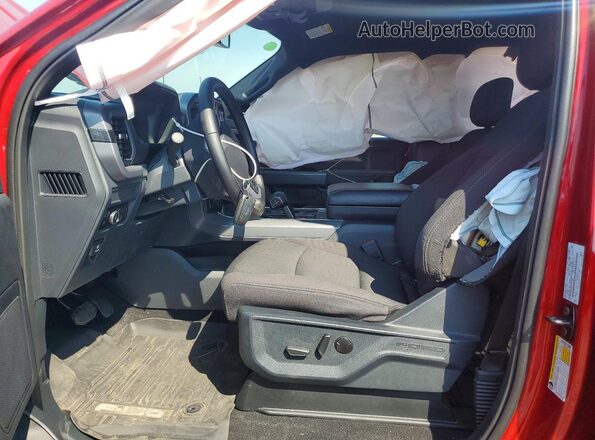 1FTFW3LD9SFC31326 2025 FORD F150 Red Սալոնի դիմացի տեսք