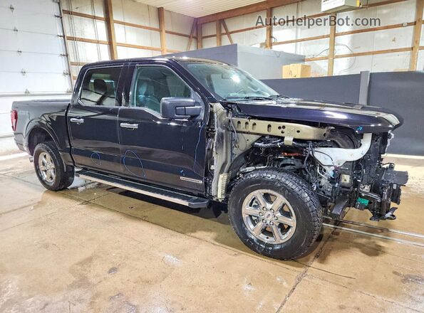 1FTFW3LDXRFA63061 2024 FORD F150 Black Front right