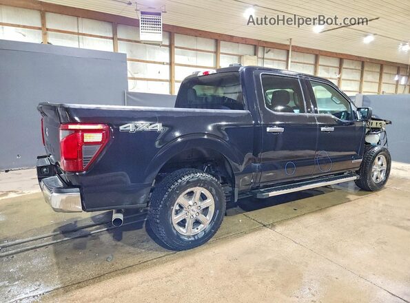 1FTFW3LDXRFA63061 2024 FORD F150 Black Rear right