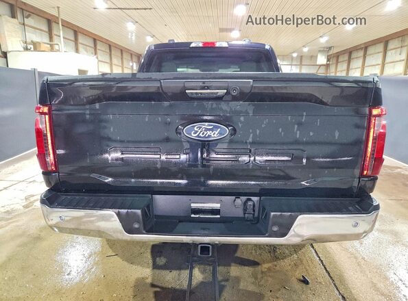 1FTFW3LDXRFA63061 2024 FORD F150 Black Rear view