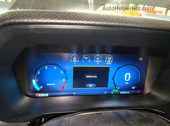 1FTFW3LDXRFA63061 2024 FORD F150 Black Instrument cluster view
