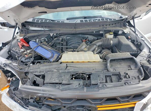 1FTFW4L53RFA69055 2024 FORD F150 White Widok wnętrza z tyłu