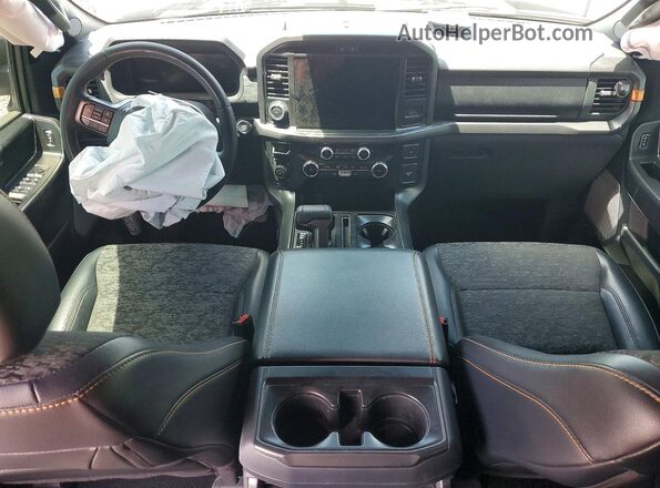 1FTFW4L54SFA69040 2025 FORD F150 White Widok deski rozdzielczej