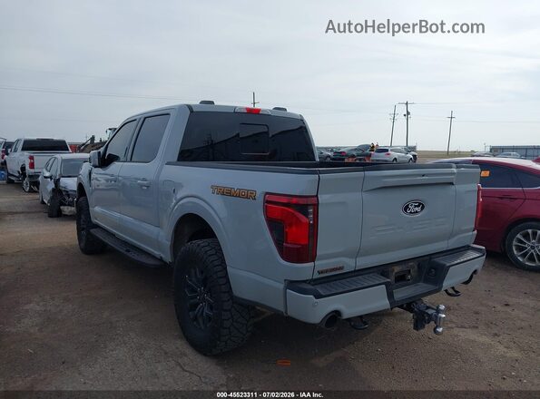 1FTFW4L59TFA51165 2026 FORD F150 Gray Trasero izquierdo