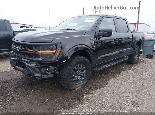 1FTFW4L5XRFC06895 2024 FORD F150 Black Front left