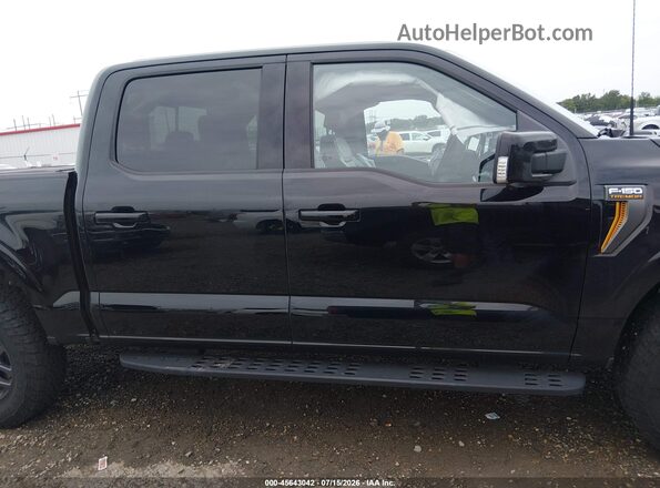 1FTFW4L5XRFC06895 2024 FORD F150 Black Rear interior view