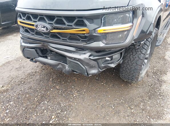 1FTFW4L5XRFC06895 2024 FORD F150 Black Front view