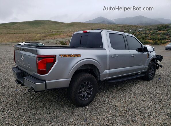 1FTFW4L81SFC52602 2025 FORD F150 Silver უკანა მარჯვენა