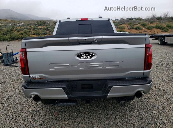 1FTFW4L81SFC52602 2025 FORD F150 Silver უკანა ხედი