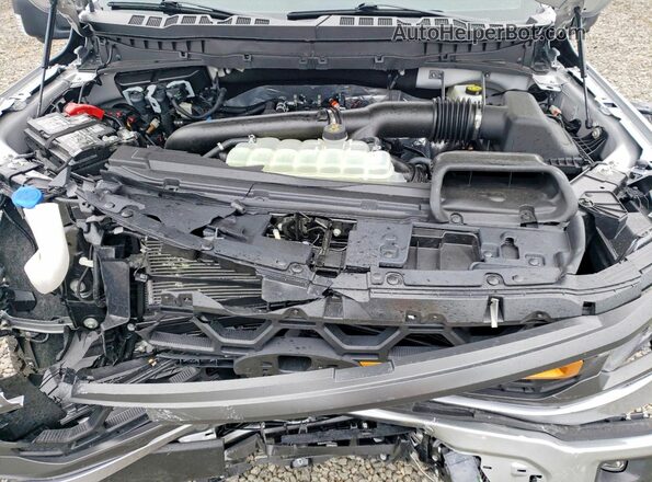 1FTFW4L81SFC52602 2025 FORD F150 Silver უკანა სალონის ხედი