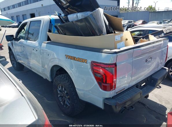 1FTFW4L88RFB53379 2024 FORD F150 Gray Rear left