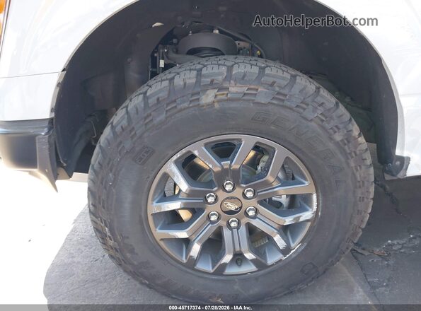 1FTFW4L88RFB53379 2024 FORD F150 Gray Instrument cluster view
