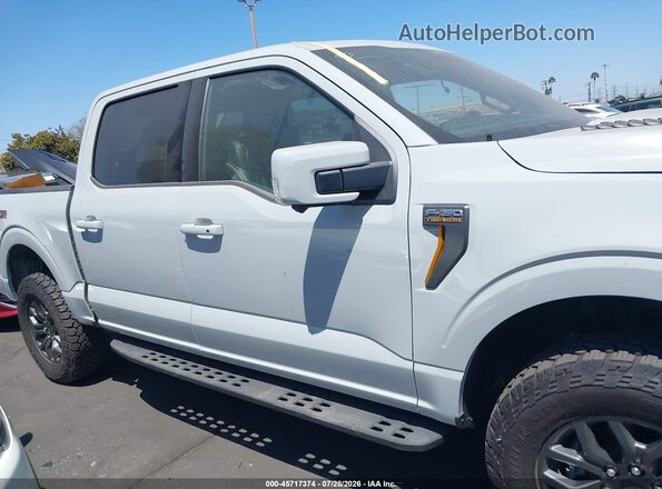 1FTFW4L88RFB53379 2024 FORD F150 Gray 360 interior view