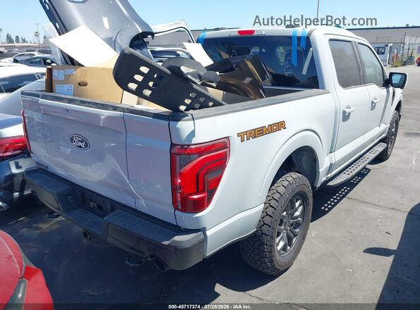 1FTFW4L88RFB53379 2024 FORD F150 Gray Rear right
