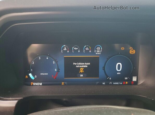 1FTFW4L8XSFA36764 2025 FORD F150 Black Սարքավորումների վահանակի տեսք