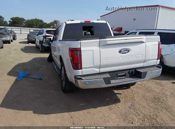 1FTFW5L55SFB25623 2025 FORD F150 White Rear left