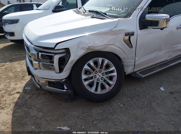 1FTFW5L55SFB25623 2025 FORD F150 White Front view