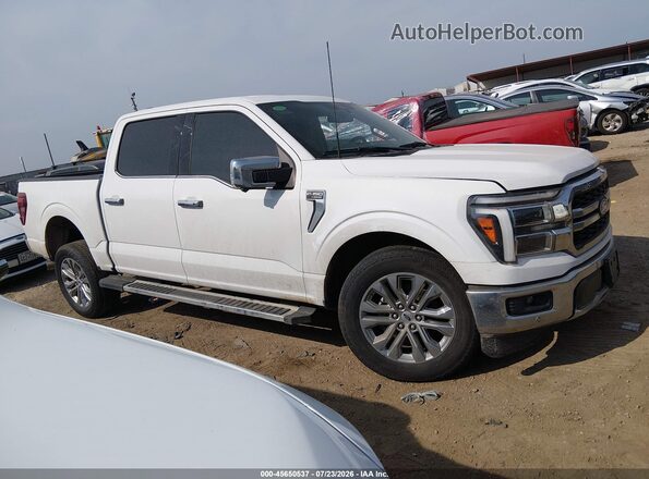1FTFW5L55SFB25623 2025 FORD F150 White Rear interior view