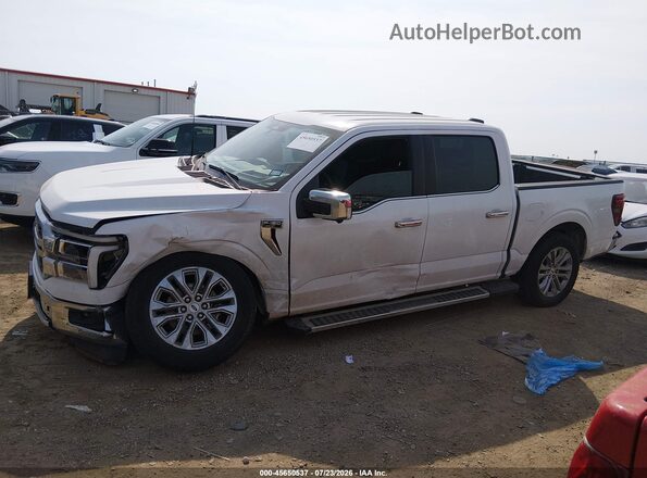 1FTFW5L55SFB25623 2025 FORD F150 White 360 interior view