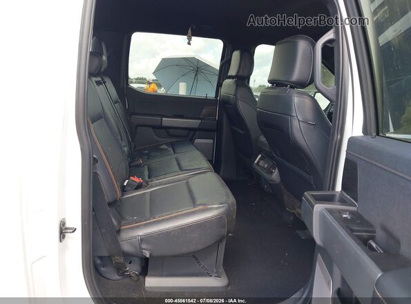 1FTFW5L58RFA80333 2024 FORD F150 White Vista de la etiqueta del VIN