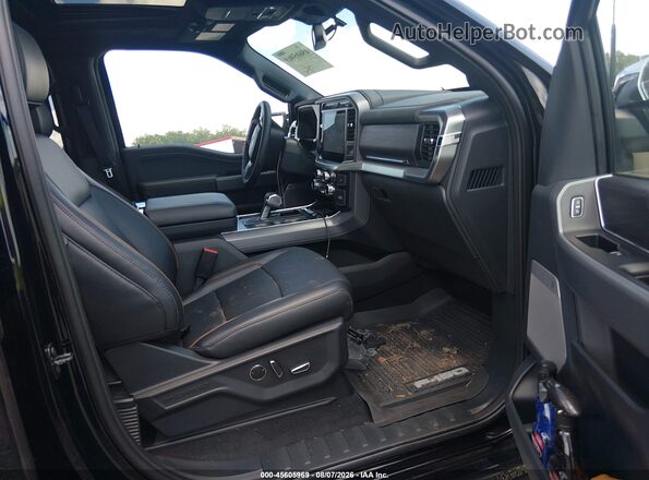 1FTFW5L58TFA46478 2026 FORD F150 Black Вид салону спереду