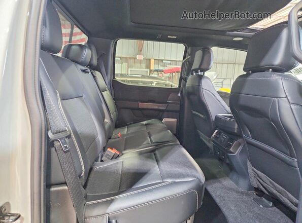 1FTFW5L5XRFB35414 2024 FORD F150 Gray Հետևի նստատեղերի տեսք