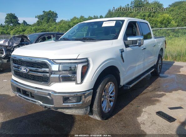 1FTFW5L81SFB29372 2025 FORD F150 White Przód lewy