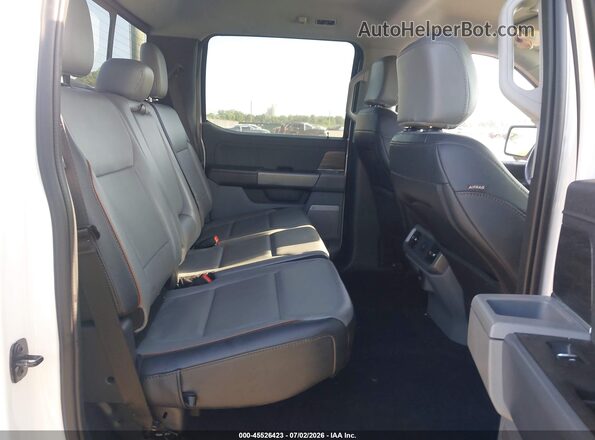 1FTFW5L81SFB29372 2025 FORD F150 White Widok naklejki z numerem VIN