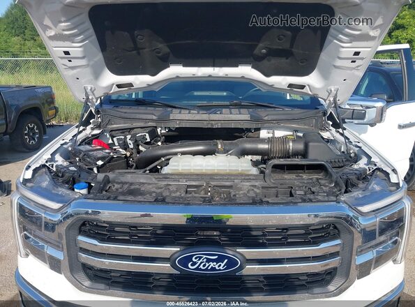 1FTFW5L81SFB29372 2025 FORD F150 White Widok z tyłu