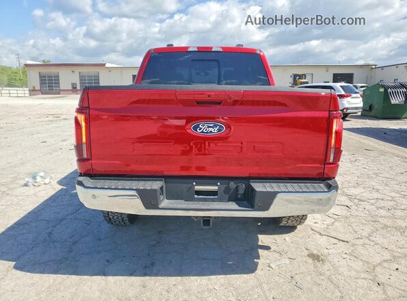 1FTFW5L81SKE92908 2025 FORD F150 Red Vista trasera