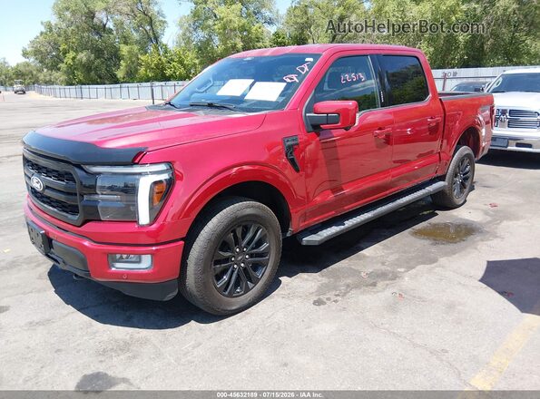 1FTFW5L87RFA83167 2024 FORD F150 Burgundy Front left