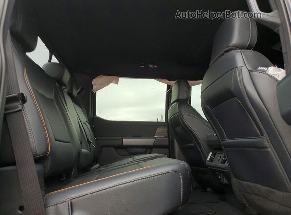 1FTFW5L88TFB07953 2026 FORD F150 Black Rear seats view