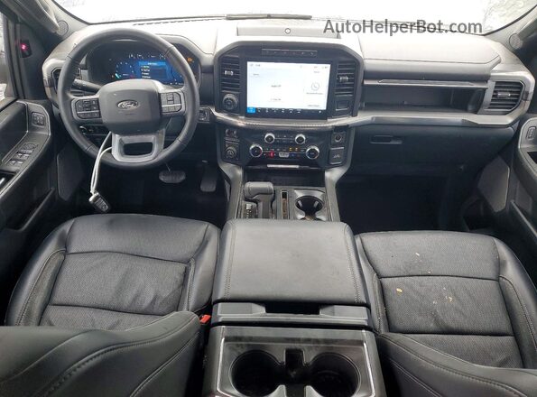 1FTFW5L89RFC04653 2024 FORD F150 White Dashboard view