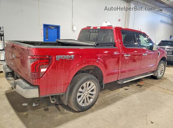 1FTFW5LD0RFA33725 2024 FORD F150 Red Trasero derecho