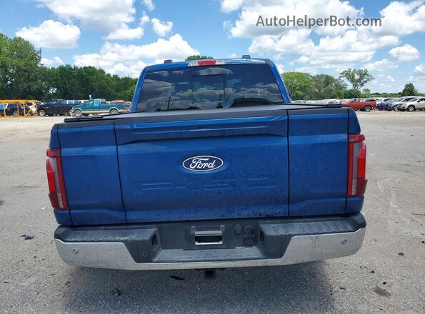 1FTFW5LD1SFB30325 2025 FORD F150 Blue Вид ззаду