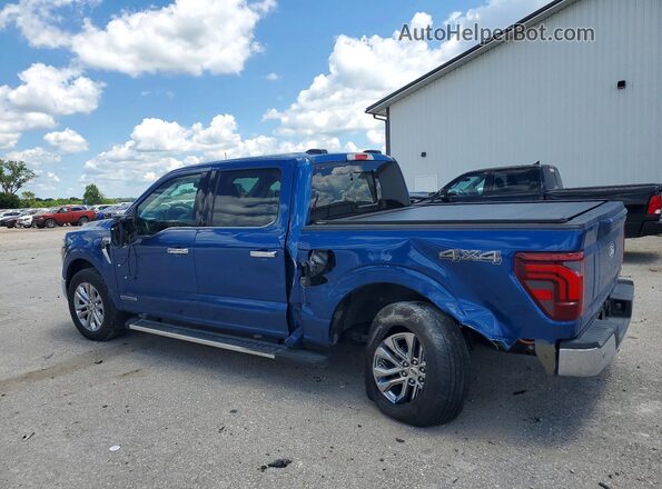 1FTFW5LD1SFB30325 2025 FORD F150 Blue Задня ліва чверть