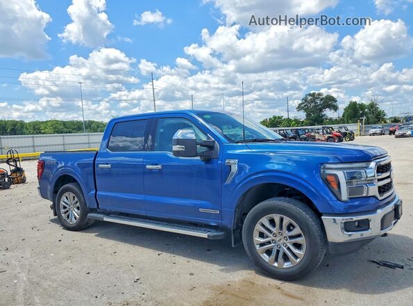 1FTFW5LD1SFB30325 2025 FORD F150 Blue Передня права чверть