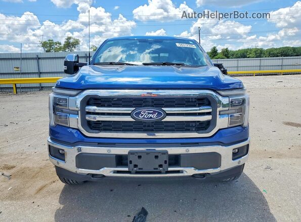 1FTFW5LD1SFB30325 2025 FORD F150 Blue Вид спереду
