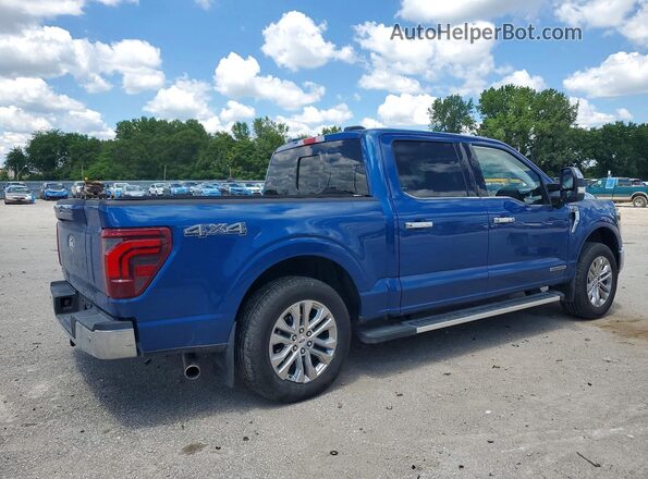 1FTFW5LD1SFB30325 2025 FORD F150 Blue Задня права чверть