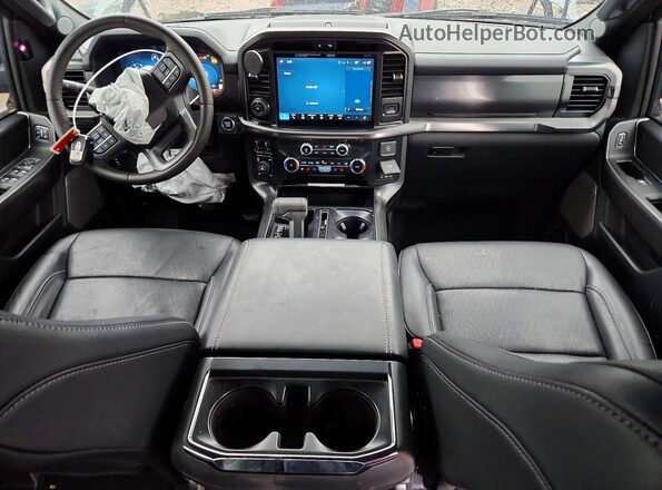 1FTFW5LD3SFB31668 2025 FORD F150 Угольный Вид панели приборов