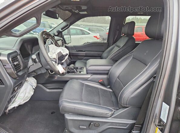 1FTFW5LD3SFB31668 2025 FORD F150 Угольный Вид салона спереди