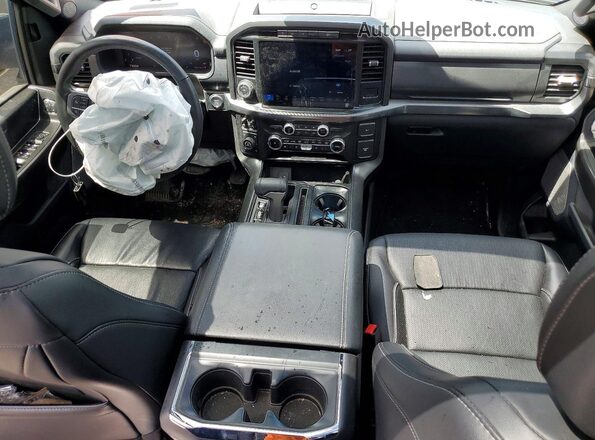 1FTFW5LD6RFB15670 2024 FORD F150 Black Առջևի վահանակի տեսք