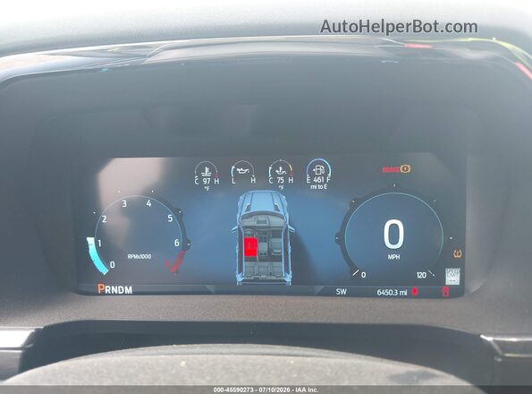 1FTFW5LD6RFC07197 2024 FORD F150 White Вид задніх сидінь