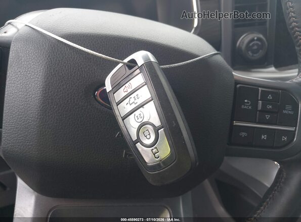 1FTFW5LD6RFC07197 2024 FORD F150 White Вид панелі приладів
