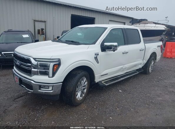 1FTFW5LD6RFC07197 2024 FORD F150 White Передня ліва чверть